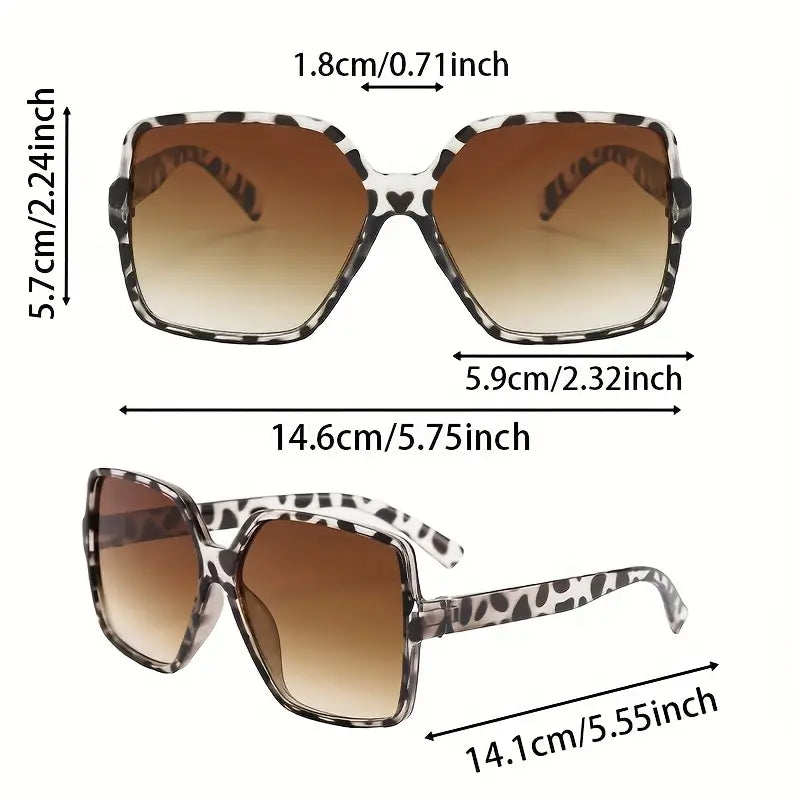 Women's Leopard Sunglasses