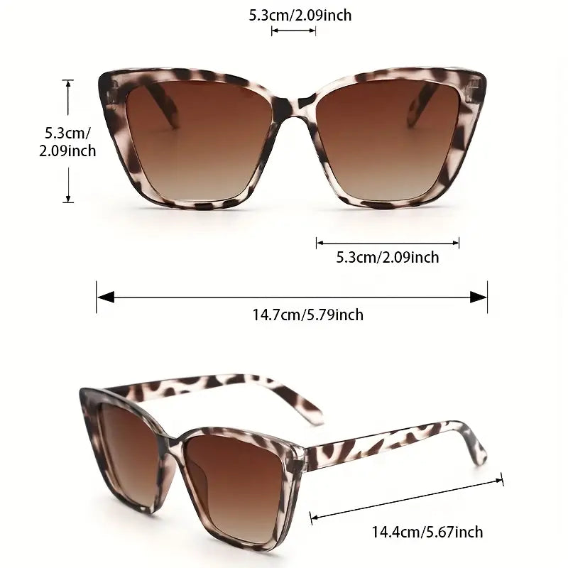 Women's Leopard Sunglasses