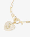 Melinda Maria - Love Letter Charm Bracelet - S