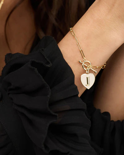 Melinda Maria - Love Letter Charm Bracelet - S