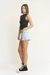 Mica - Super High Vintage Raw Hem Shorts