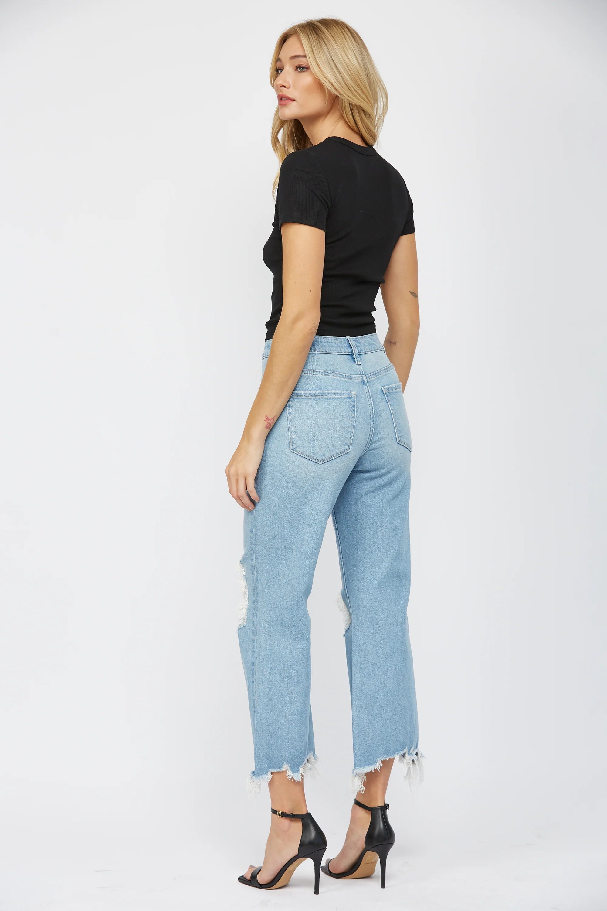 Mica Super High Rise 90'S Vintage Crop Flare