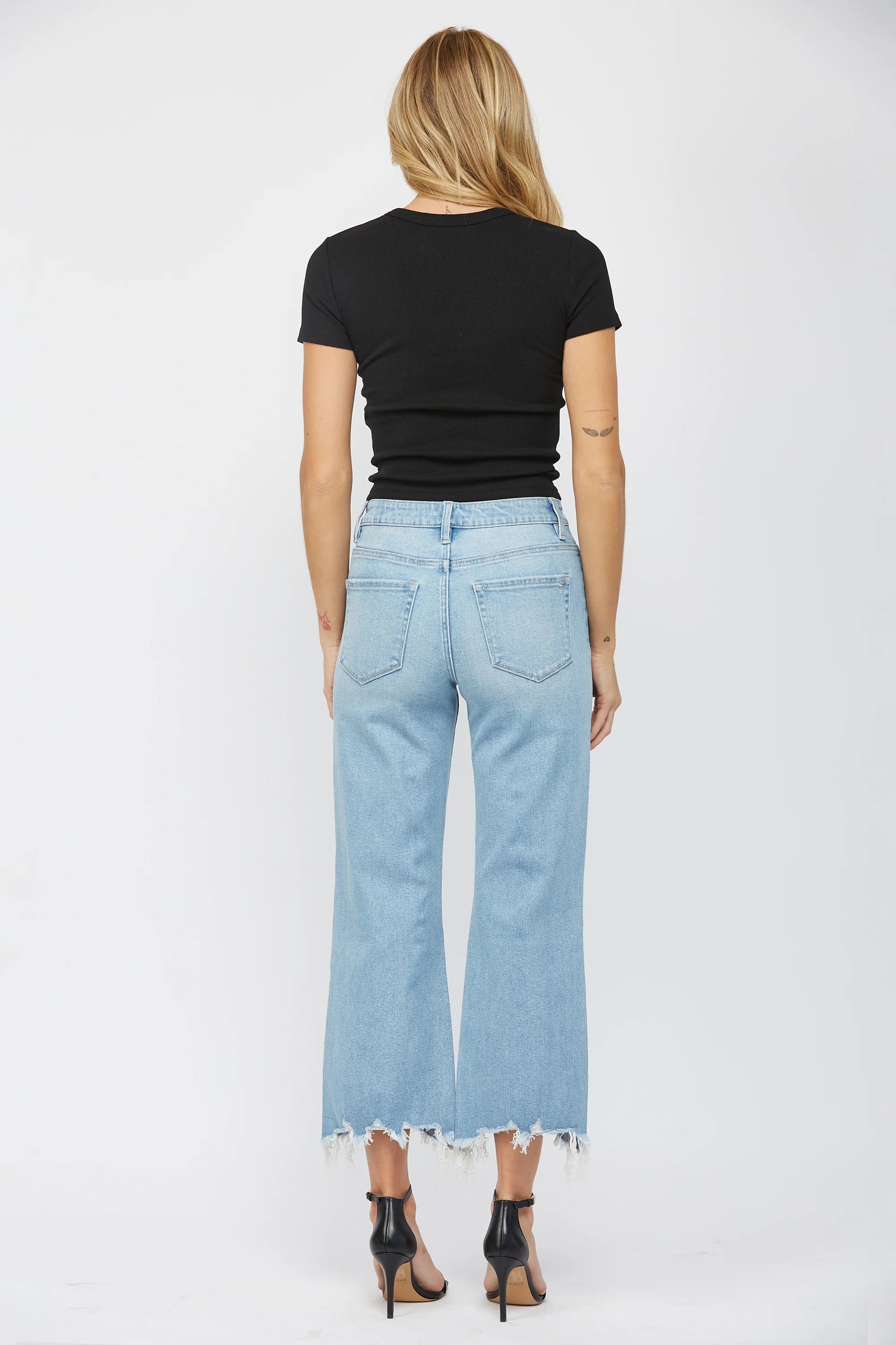 Mica Super High Rise 90'S Vintage Crop Flare