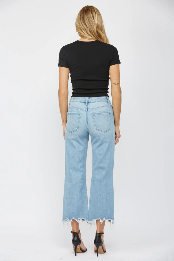 Mica Super High Rise 90'S Vintage Crop Flare