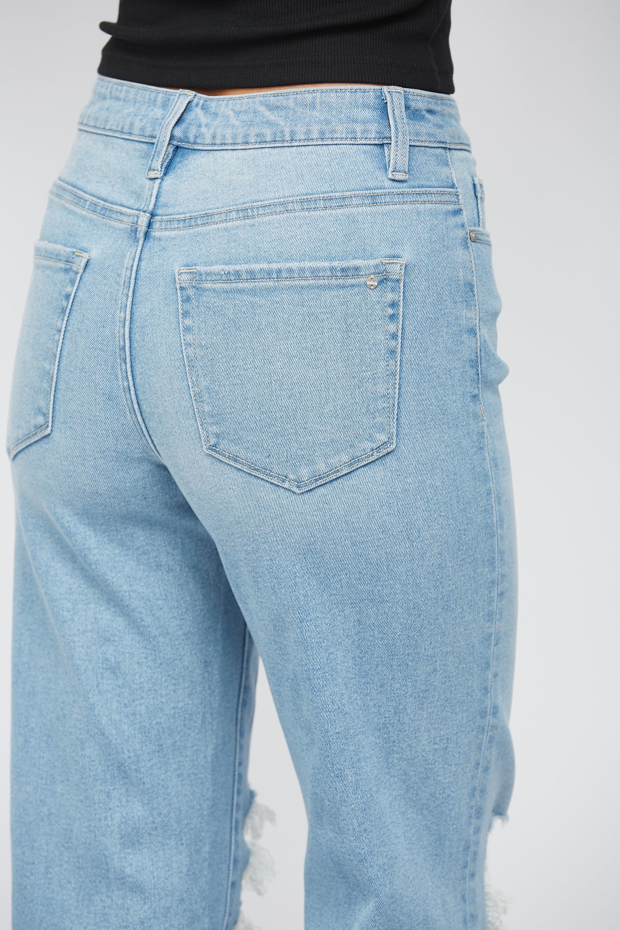 Mica Super High Rise 90'S Vintage Crop Flare