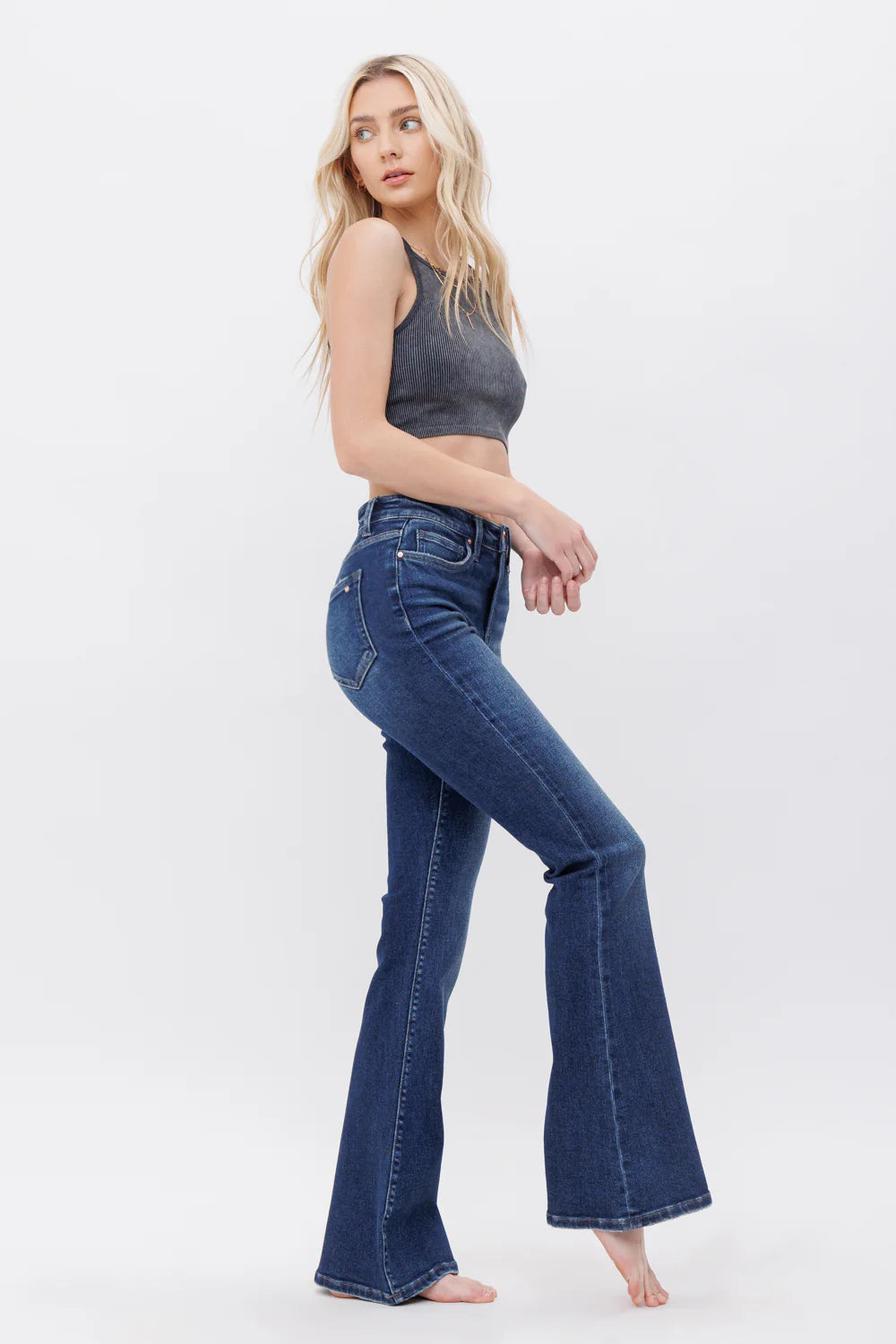 Mica Jeans High Rise Flare - 34
