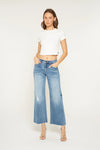 Mica Mid Rise Wide Leg Crop