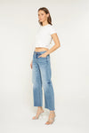 Mica Mid Rise Wide Leg Crop
