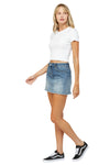 Mica Denim Mid Rise Mini Skirt