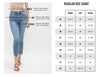 Mica Jeans - Mid Rise Flare w/ Button Up