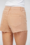 Mica High Rise Vintage Denim Shorts Burnt Orange
