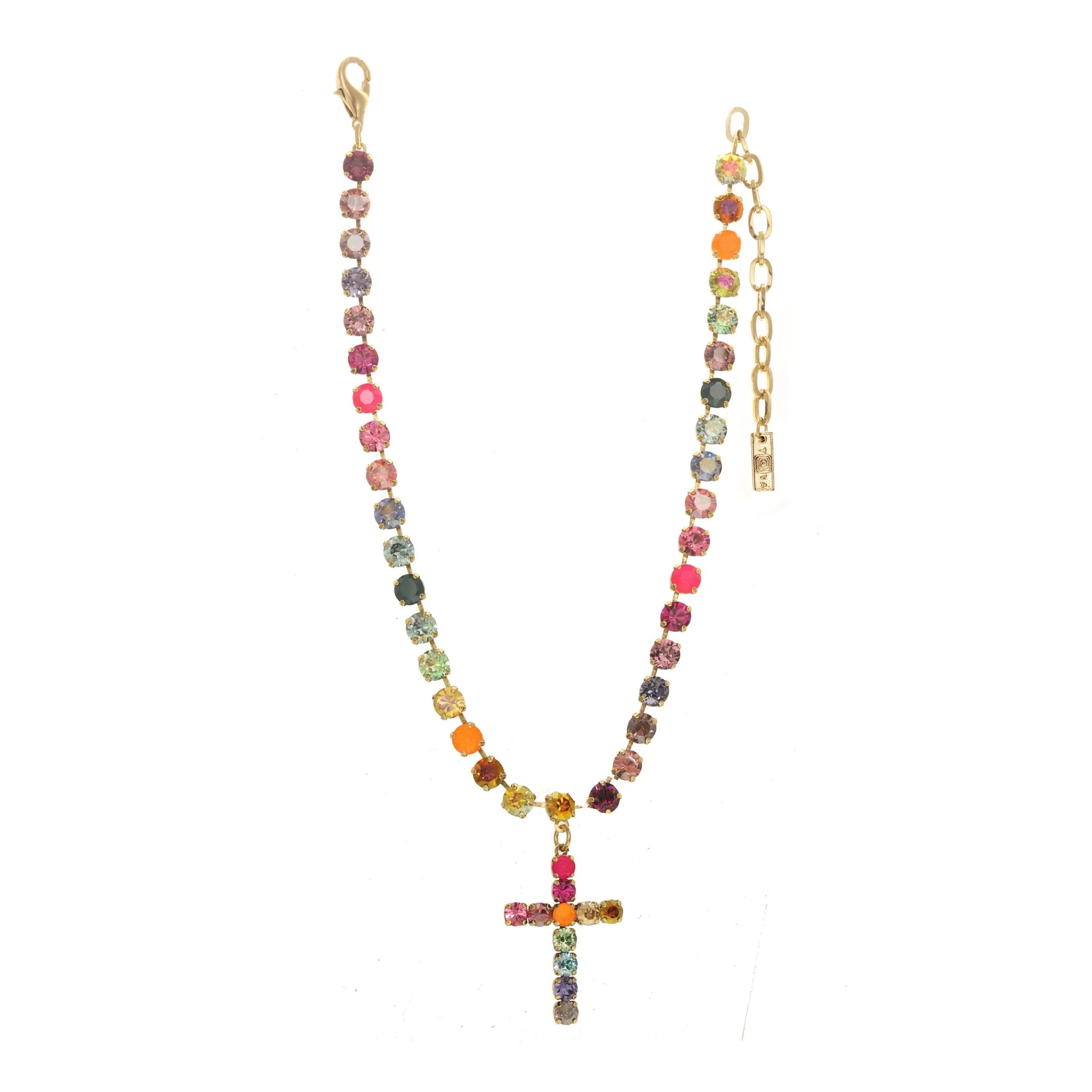 TOVA - Mini Donatella Necklace in Watermelon