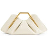 Minimalist Cloud Ruched Evening Pu Leather Handbag