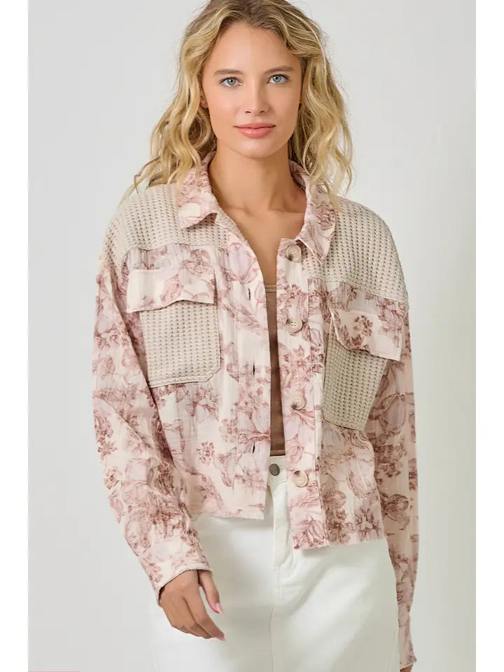 Mixed Media Jacket