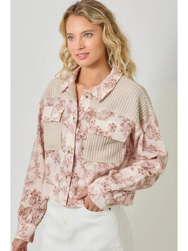 Mixed Media Jacket