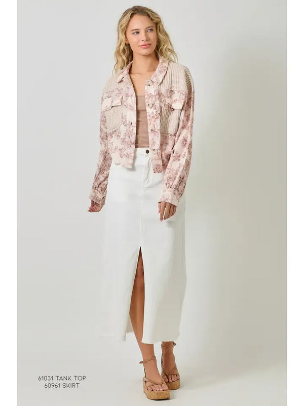 Mixed Media Jacket