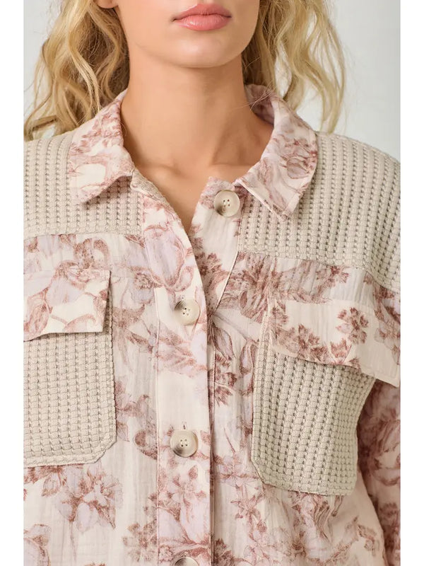 Mixed Media Jacket