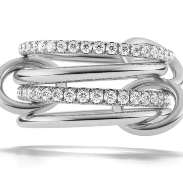 Multi Band Eternity Ring Band- Stacking Bands - 3 Options