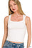 Double-Layer Square Neck Tank