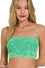 Washed Ribbed Seamless Tube Top - 4 Colors Zenana
