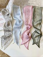 Paisley Narrow Pattern Scarf