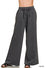 Acid Wash Fleece Palazzo Sweatpants with Pockets