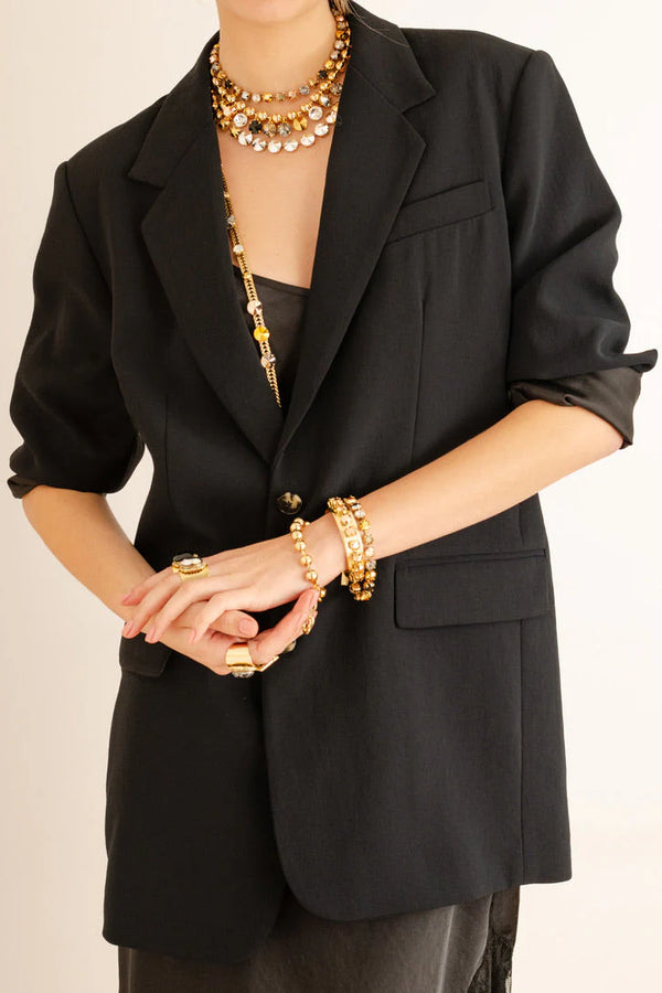 TOVA - Oakland Necklace Metallic Mix Gold