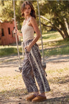 Leopard and Lace Pants by Oddi