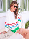 Out of Town Sequin Pullover