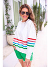 Out of Town Sequin Pullover