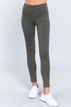 Mid-Rise Ponte Pants 5 - Colors