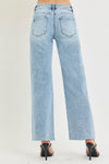 Risen Mid Rise Crop Clean Cut Jean