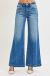 Risen Retro Flare Wide-Leg Jeans