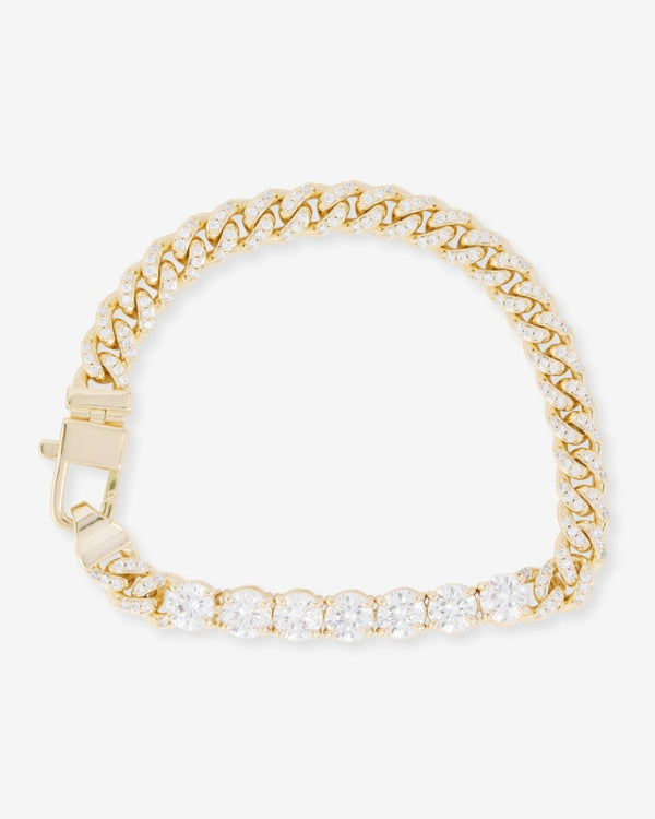 MM - Pave Julian Loves Diamonds Bracelet