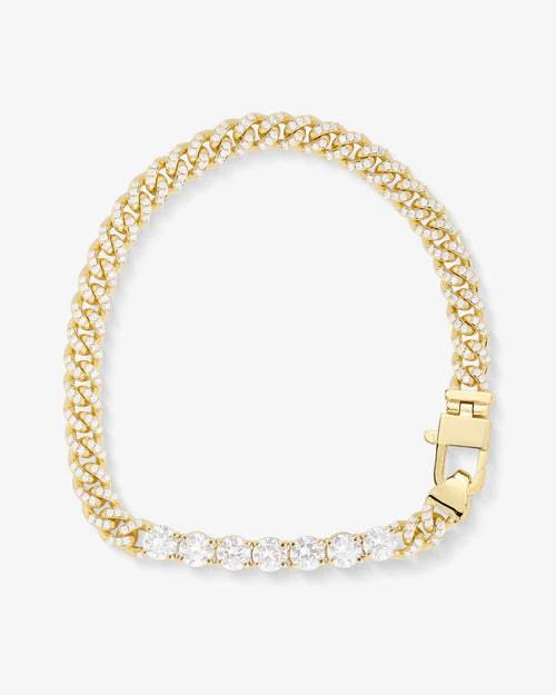 Melinda Maria - Pave Julian Loves Diamonds Bracelet