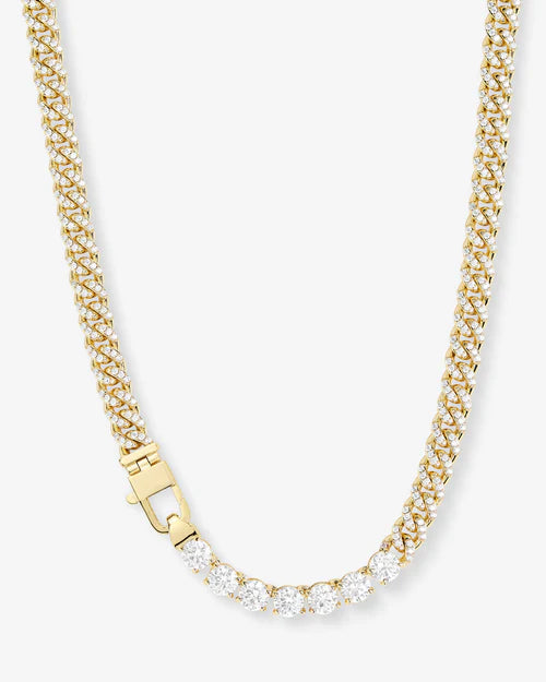 Melinda Maria - Pavé Julian Loves Diamonds Necklace 16"