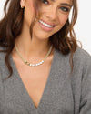 Melinda Maria - Pavé Julian Loves Diamonds Necklace 16"