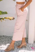 Pretty Petals Pants - Pink