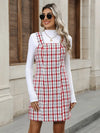 Plaid Jumper Dress