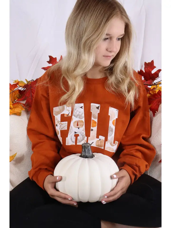 Pumpkin Fall Halloween Sweatshirt