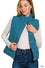 Quilted Vest Teal