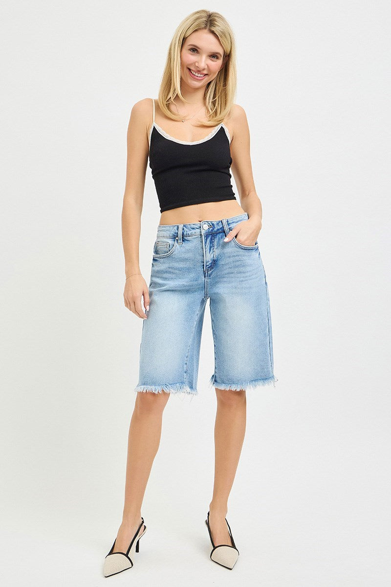 Sculpt Slouchy Bermuda Shorts