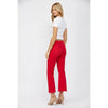 Husker Red Mica High Rise Ankle Flare Jeans