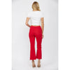 Husker Red Mica High Rise Ankle Flare Jeans