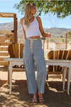 Relaxed Striped Drawstring Pants 3 Colors