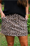 Safari Chic Leopard Skort