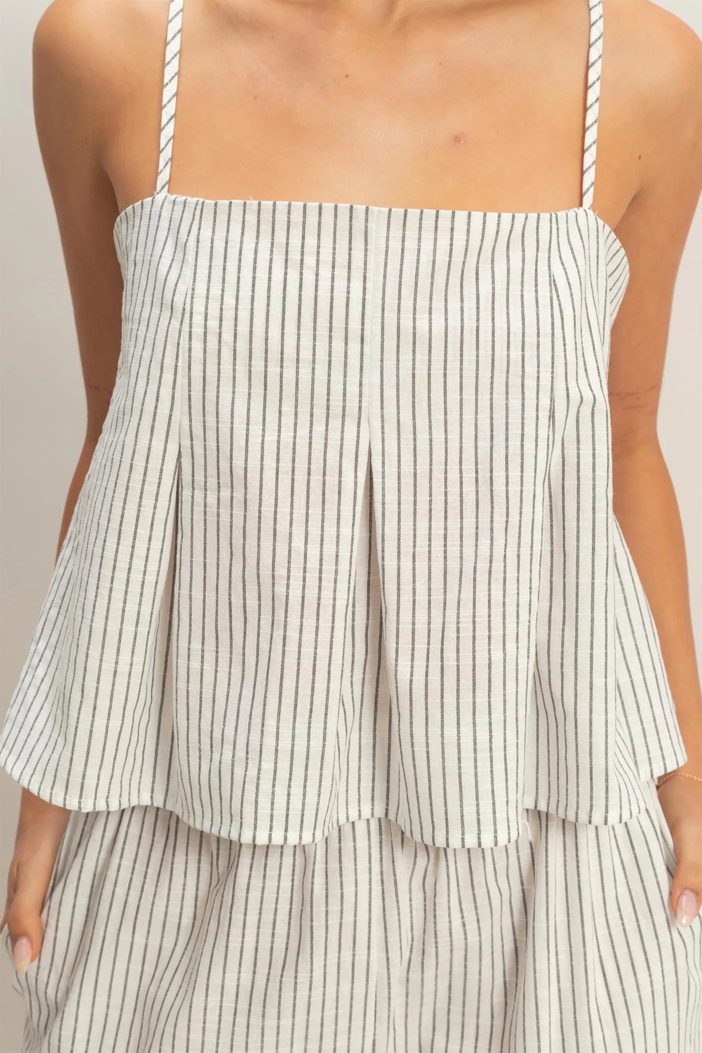 Seaside Breeze Wide Leg Pleated Set