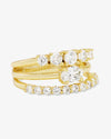 Melinda Maria - She's So Stacked Ring