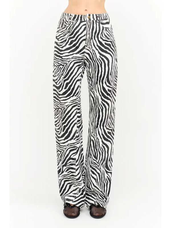 Simone Zebra Pants