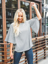 Skinny Stripe Bell Sleeve Austin Top